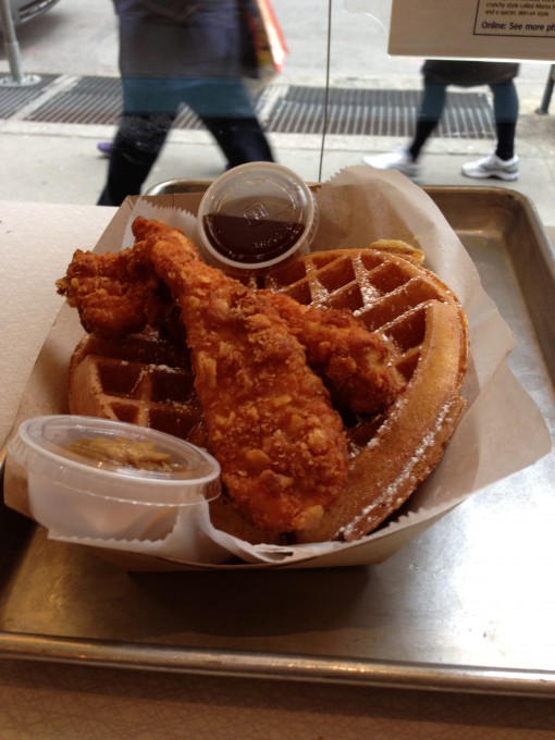 Chicken Waffle from Hill Country Chicken